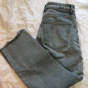 TopShop High waisted Straight leg jean